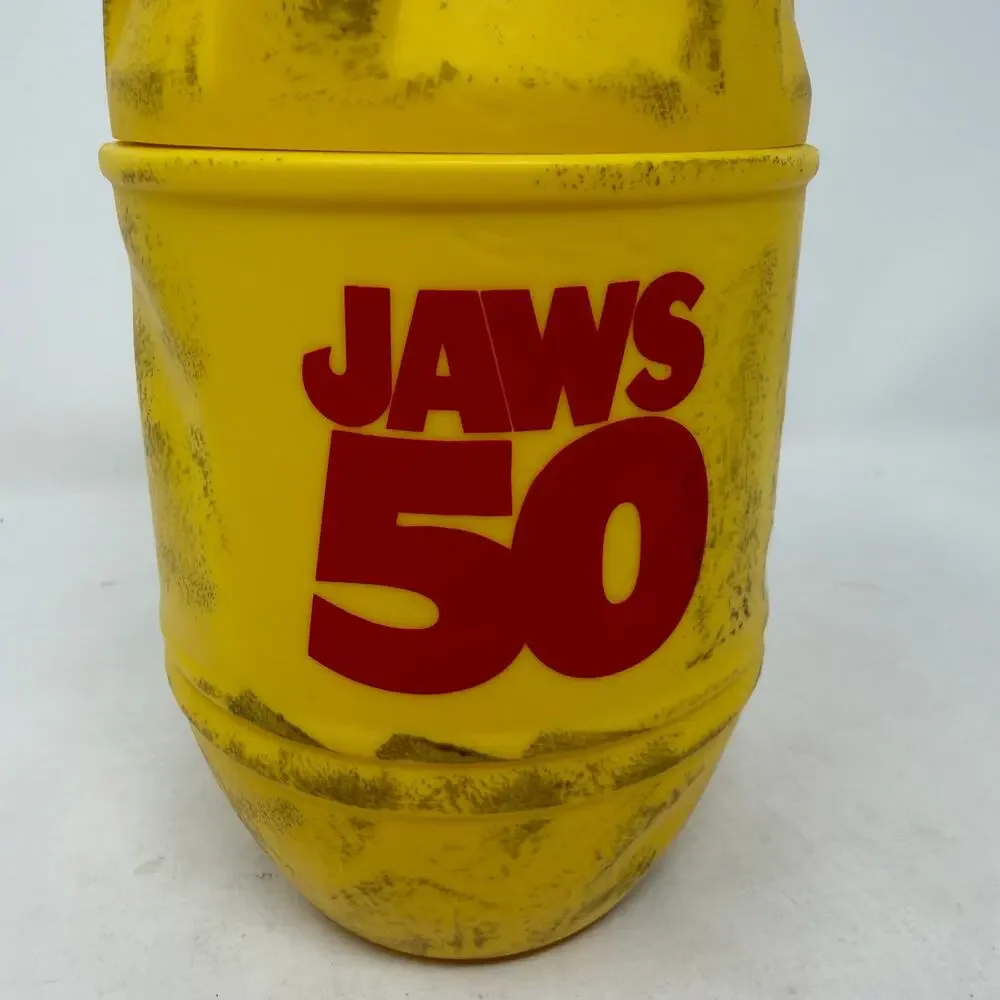 Jaws 50Th Anniversary Barrel Drink Cup With Straw